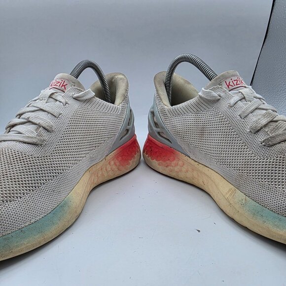 Kizik Athens Sunrise Womens Size 9 White Athletic Shoes Running Walking Comfort - Picture 3 of 13